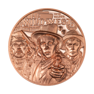 pièce en cuivre de collections Cowboy Etats-Unis 2024